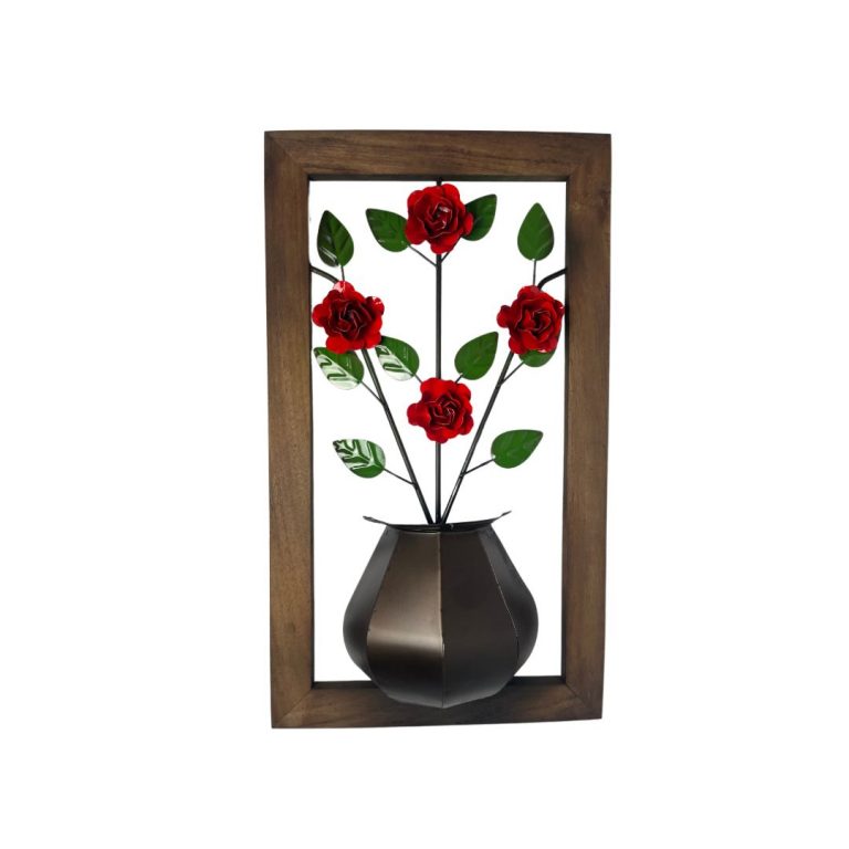 quadro 3d com rosas 768x768